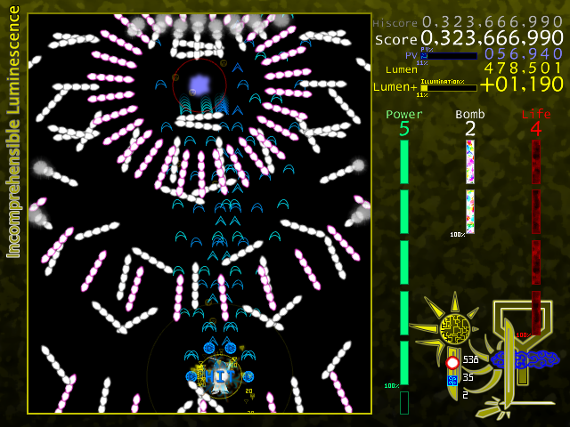 No lasers here, sorry. Incomprehensible Luminescence 2